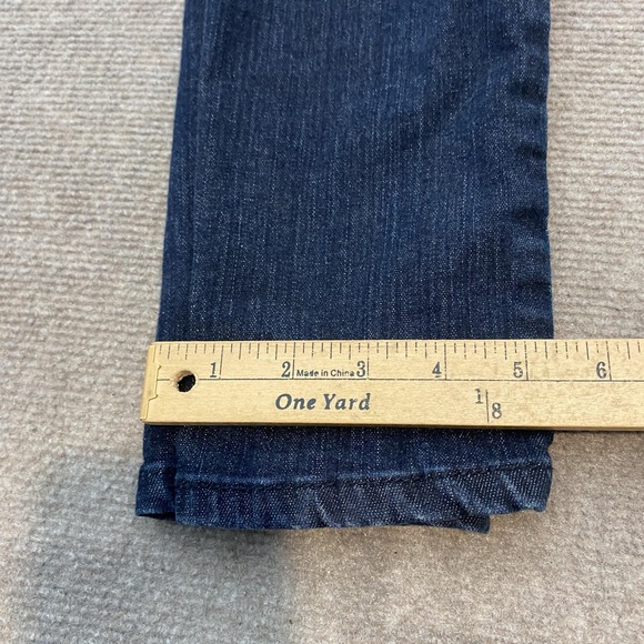 Levi's Legging Jeans Womens 29x30 Hemmed Dark Wash Stretch Skinny Denim Blue - Picture 12 of 13